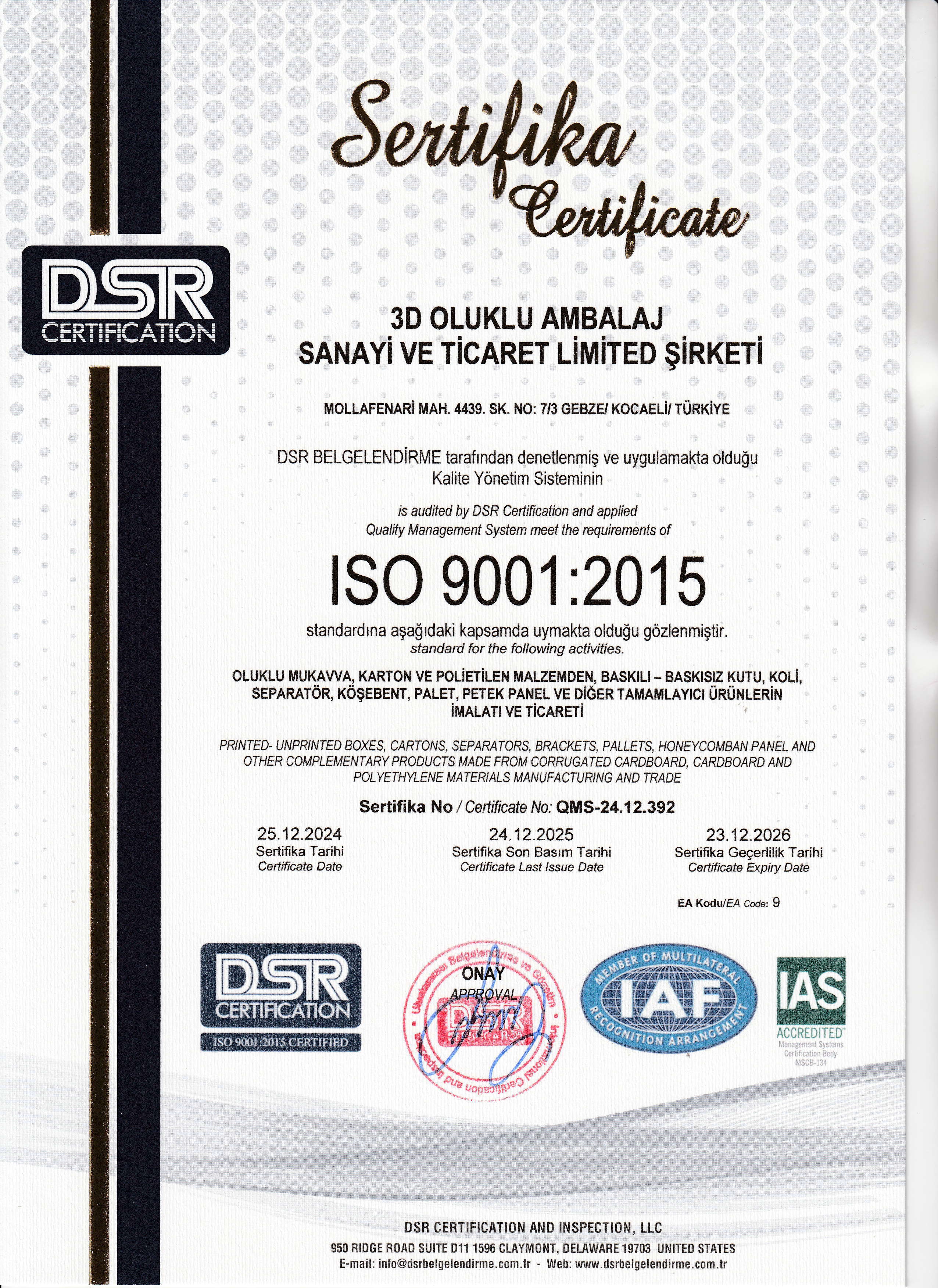 ISO 9001