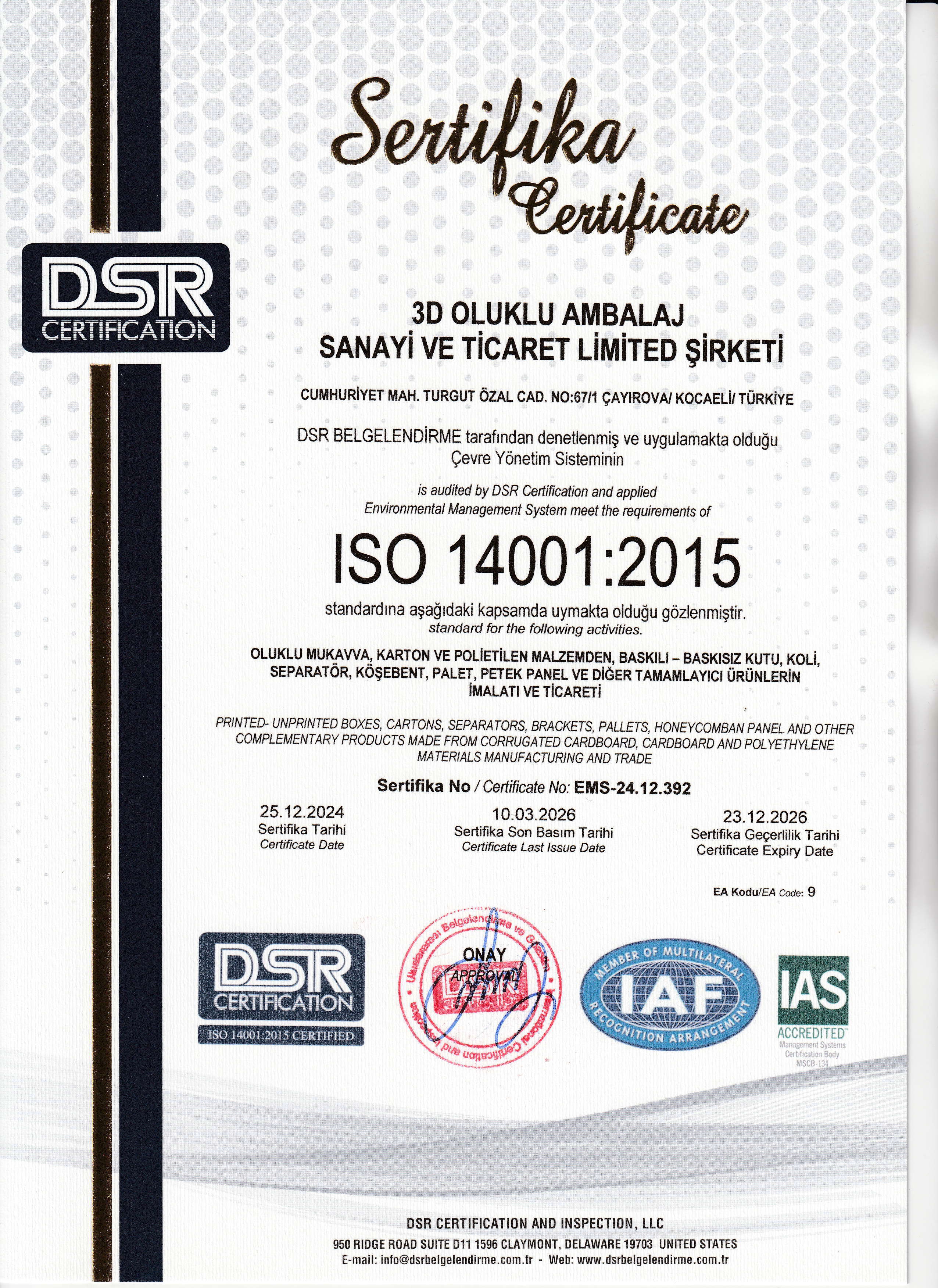 ISO 14001